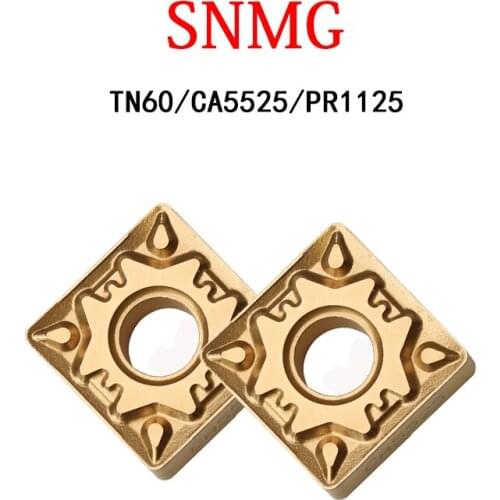 CNC Turning Inserts 10PCS SNMG 90° Square High Precision Lathe Machine HQ MS MQ KH SNMG09 SNMG12 For Turning Tool Holder Set