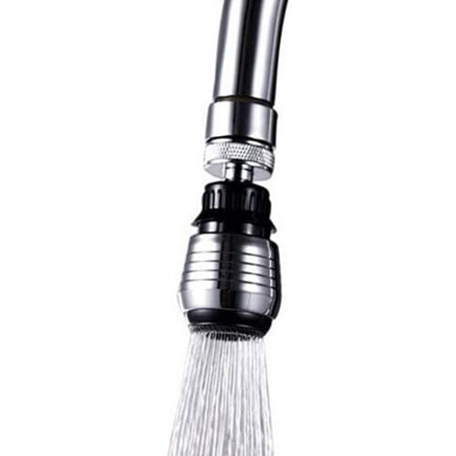 360 Rotate Kitchen Bathroom Faucet Bubbler Water Saving Tap Head Rotatable Nozzle Fliter Plastic Extender Sprayer Aerator Spouts