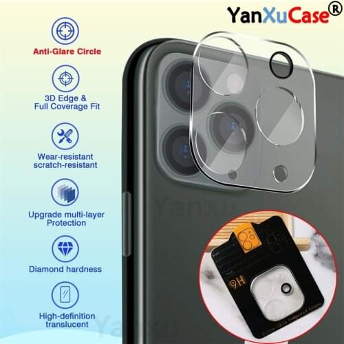 9H Back Lens Protective Glass For iPhone 12 Mini 11 Pro Max Full Cover Camera Screen Protector For iPhone 12 Night Circle Glass