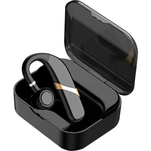 Wireless Bluetooth Headphones Business Headsets Noise Canceling Reduction Headphones Hanging Earbuds With 2000mAh Charging Box