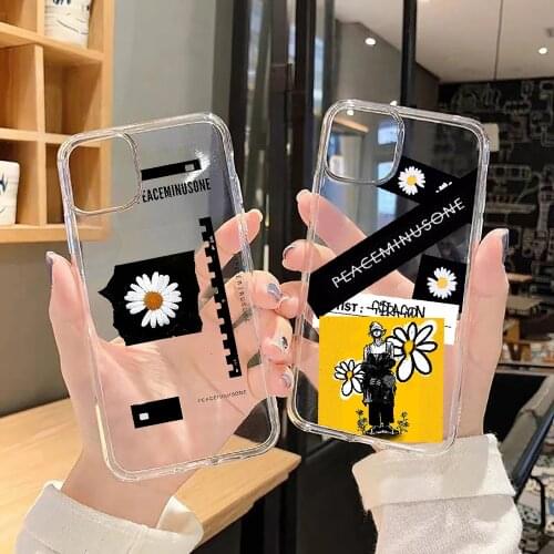 G Dragon peaceminusone Phone Case For Samsung Galaxy A 3 5 7 8 10 20 21 30 40 50 51 70 71 E S 2016 2018 4G transparent tpu coque