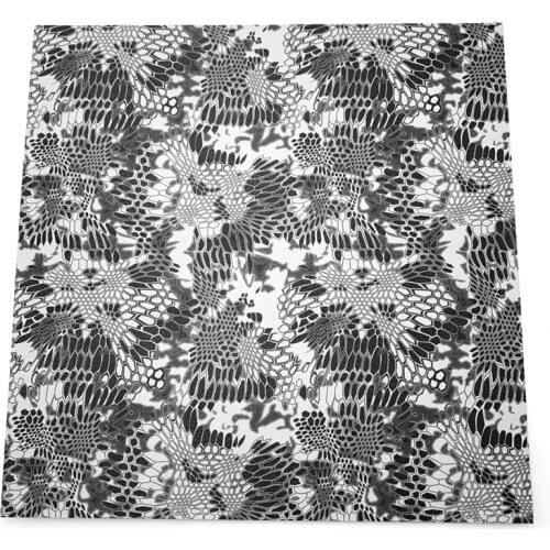 Waist buckle Black and white camouflage KYDEX board plank knife K sheath case DIY Thermoplastic sheet 300*300mm