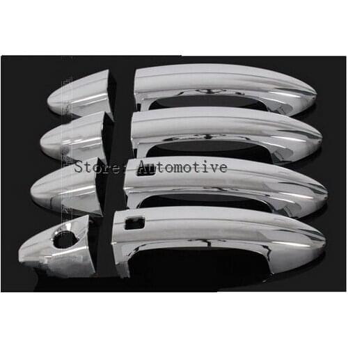 Chrome Mold ing Trim Door Handle Cover For ford EcoSport 2013 2014 2015