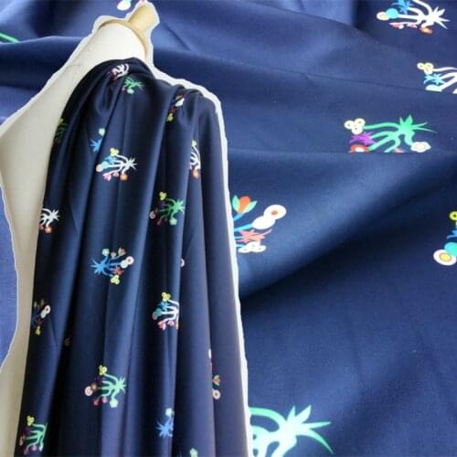 Italian brand polyester fabric cloth 145 cm width womens children shirt dress clothing fabric alibaba express