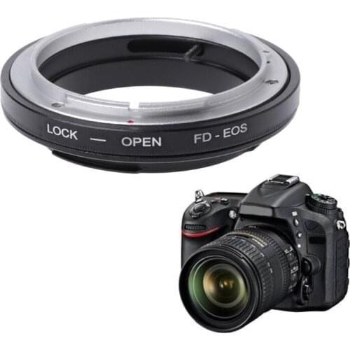 GloryStar Fd-eos Mount Adapter Ring For Canon Fd Lens To Ef Eos Mount Camera Camcorder New Jul-18a