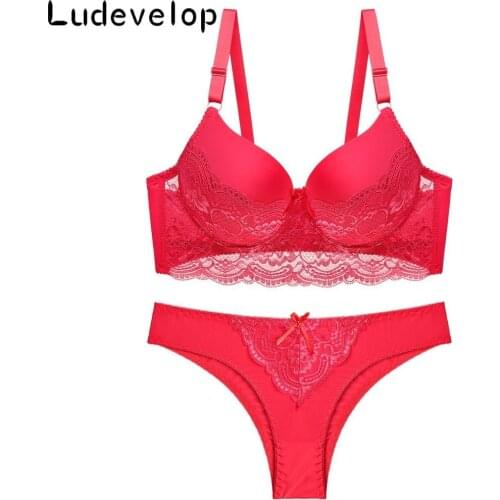 Sexy Plus Size Bra Underwear Set C D Cup Women Luxurious Bra and Panties Sets Lace Embroidery Lingerie Gray Brassiere Sets