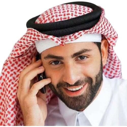 Muslim Hats Muslim Turban 100% Polyester Cotton Saudi Arabia Clothing Muslim Scarf Caps For Men Muslim Prayer Cap Islamic Hat