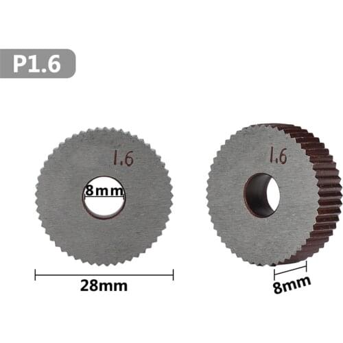 Hss wheel lathe knurling tools for metal lathe 2pcs 1.6mm set
