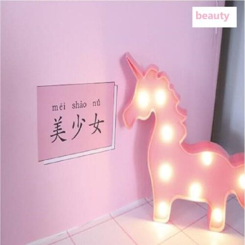 UBRUSH Japanese and Korean cute girl text love wall stickers pink bedroom girl heart text post beautiful girl wall stickers cute