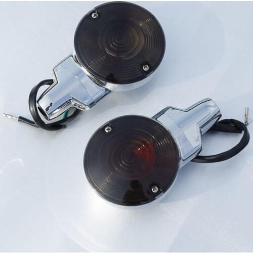 Front Flat Turn Signal Light Lens For Harley Touring Electra Glide 01-17 Three Colors