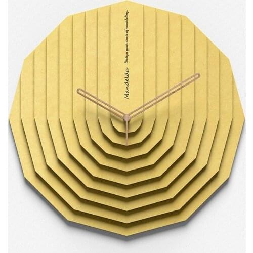 Simple Wall Clock Modern Design Silent Living Room Decoration Clocks Light Luxury Creative Fashion 3d Clock Home Decorations