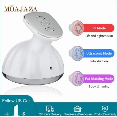 RF Cavitation Machine Ultrasonic Slimming Massager Mesotherapy Fat Burner Weight Loss Radio Frequency Firming Skin Care Beauty