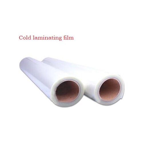 TWO rolls 12.5in*20m roll cold lamination film for A4/A3 size photos laminator 31cm wide roll