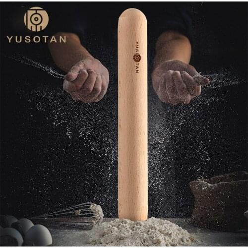 Solid wood rolling pin dumpling skin roller household small size noodle stick rolling dumpling wonton skin noodle rolling pin