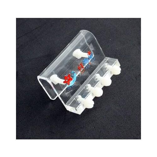 Titration pump tube rack titration pump matching burette tube holder / 4 tube hanging cylinder burette holder