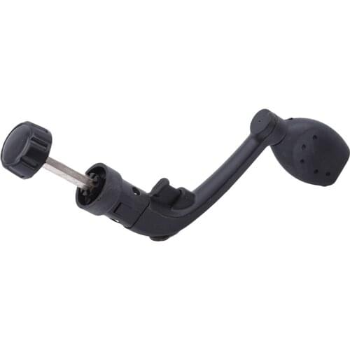 High Quality Universal Black Plastic Fishing Reel Handle Knob Crank Handle Rock Arm Spinning Wheel Grasp Fishing Rod Rocker