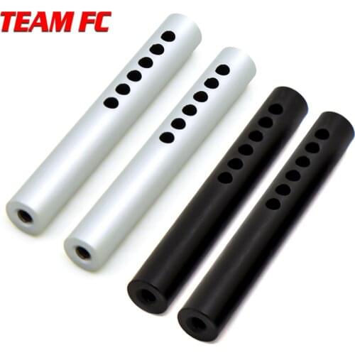 1Pair Metal Bumper Mount Holder Post with Screws for 1/10 RC Crawler Car Axial SCX10 90046 TrAXxas TRx4 TRx6