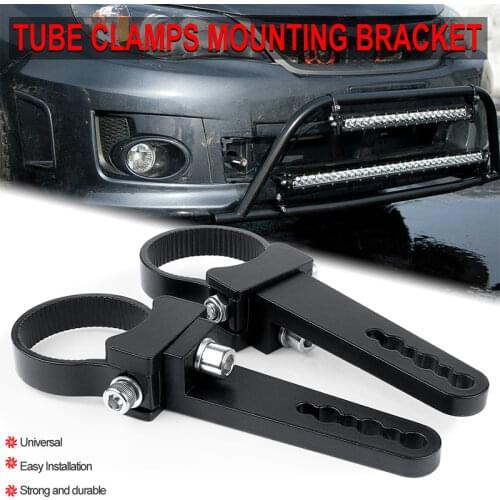 1.25 Inch Headlight Bracket Spotlight Led Light Bar Tube Clamps Mounting Bracket Accessories For Off-road Car Motorcycle