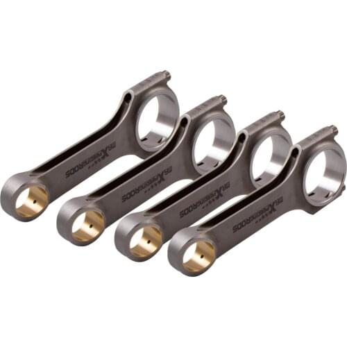 4PCS Racing Connecting Rods For BMW 5 Series B48 2.0T DOHC 7 Series G11, G12 2015-2018 F20 F22 G30 G11 G02 H-Beam