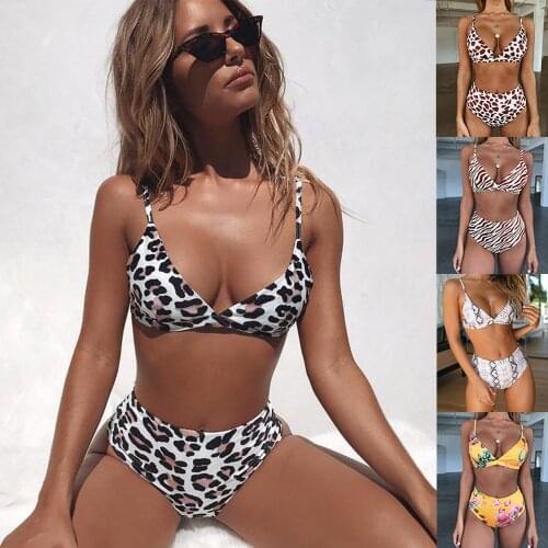 Aleefa Leopard Swimwear