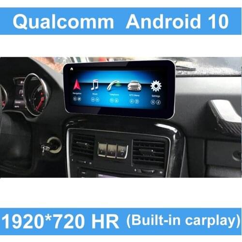 Qualcomm Android 10 Car Upgrade Head Up Screen Autoradio Stereo Display For Mercedes Benz G CLass 2013-2018 W461 Wifi BT