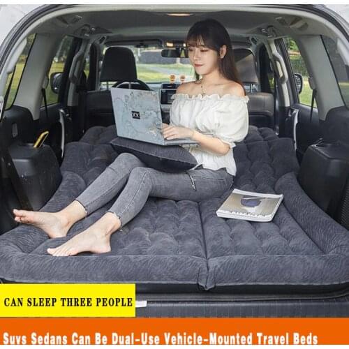 Car Travel Bed Dual Purpose Inflatable Bed SUV Off-Road Three-Compartment Sedan General Purpose Inflatable Bed Car Travel Bed