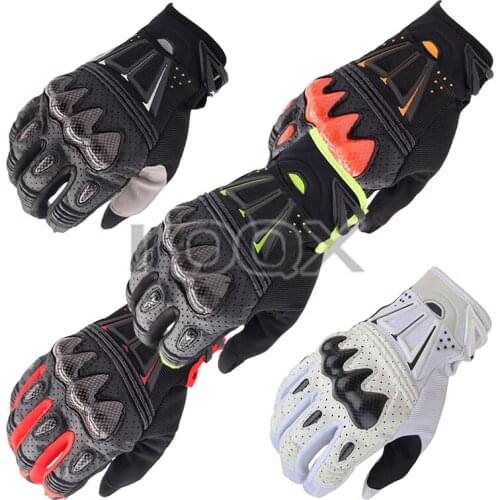Free shipping Troy Fox Bomber Leather Gloves Motocross Motorbike MX ATV Dirt Bike Racing Gloves Mens