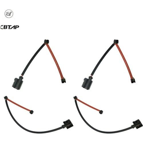 BTAP 4 PCS Front 7L0907637 Rear 7L0907637C Brake Pads Sensor For AUDI Q7 PORSCHE CAYENNE VW TOUAREG German Specification New