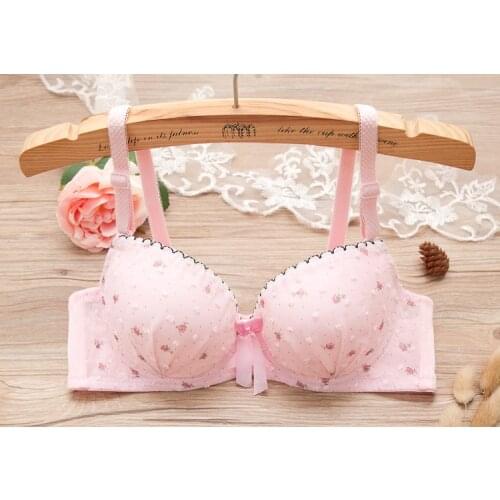 Girls Bra Kids Solid Thin Cotton Teenage Underwear Small Young Girl Training Bra Sports Student Wholesale Children Bra Girls