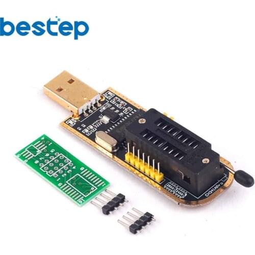 CH341A CH341 24 25 Series EEPROM Flash BIOS USB Programmer with Software & Driver