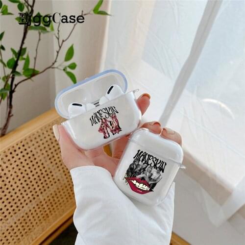 Maneskin Damiano Phone Case For Apple Airpods 2/1 Cover Cute Soft For Airpod Earphone Capa For Air Pod Pro 3 Soft Cases Flower