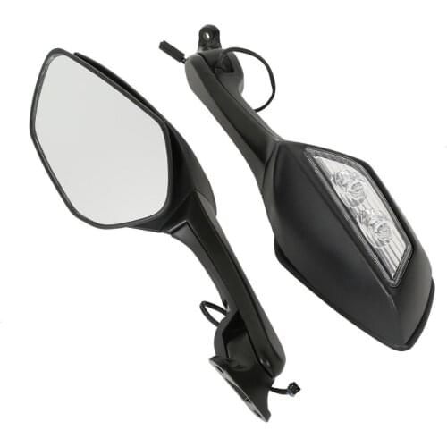 Motorcycle Rearview Mirrors Turn Signals For Kawasaki Ninja ZX10R ZX-10R 2011-2017 H2 2014-2017