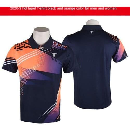 Original tibhar short sleeve tabke tennis sport jersey sports clothing sportswear badminton Sports top