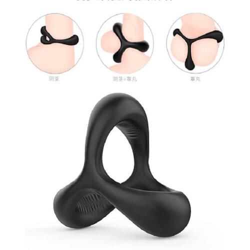 Penis Cock Ring For Men Delay Ejaculation Erection Adult Sex Shop Toys for Couples Sextoy Penisring Man Dick Enlarger Rings