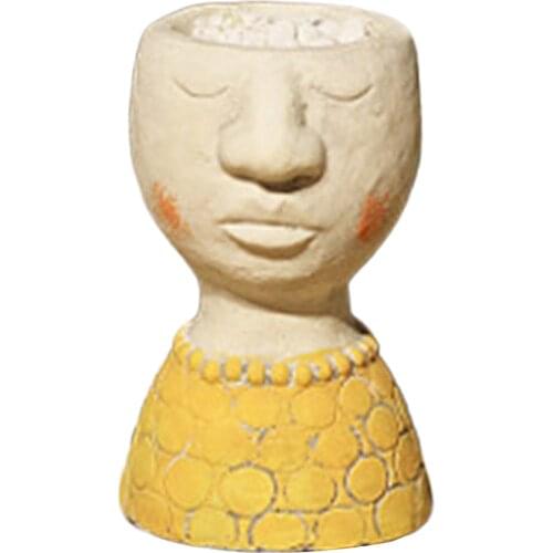 Succulent Planter Human Figures Planter Succulent Pots / Flowering Plant