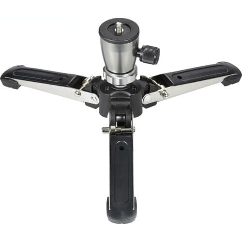 Glory Star Portable 1/4" Screw 3 Legs 3 Feet Tripod Unipod Monopod Base Stand Holder Support for DSLR Camera 3 Feet Tripod