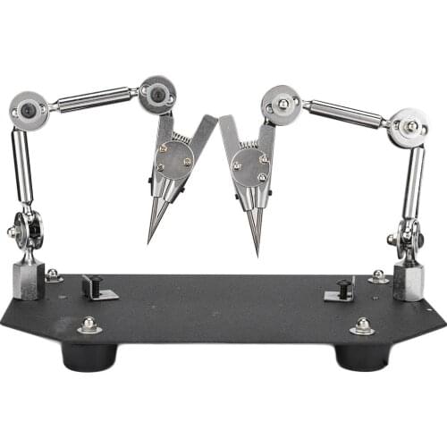 Jewelry Welding Fixture Table Clip Steel Stand Third Hand Soldering Clamp Jewelry Modelling Making Processing Tool for Jeweler