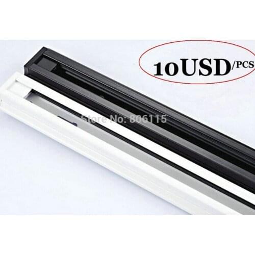1m LED track light rail track lighting fixture rail for track lighting Universal rails,track lamp rail Connectors