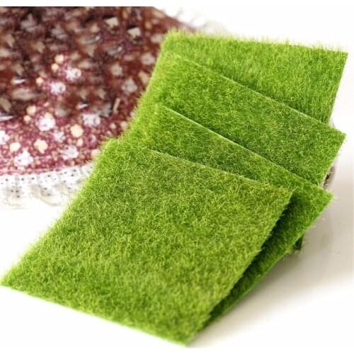 1 Pcs New Miniature Garden Ornament DIY Mushroom Craft Pot Fairy Articial Lawn Grass For Wedding Xmas Party Decoration Supply