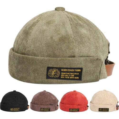 2021 Mens cap Mens hat beanie caps for men kull cap docker hat Cap male Womens hat landlord hat summer mens hat Short hat