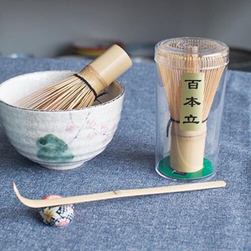 Bamboo Matcha Whisk Japanese Brush Professional Green Tea Powder Whisk Chasen Tea Ceremony Brush Tool Grinder