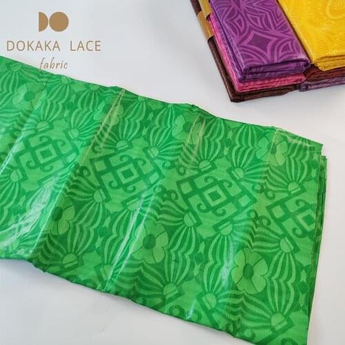 Shine And Soft Bazin Riche Fabric Grass Green African Guinea Jacquard Basin Riche Senegal Noble Lady Wedding Bride Dress Fabrics