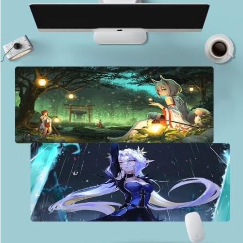 Kawaii Accessories Mousepad Epic Seven Mouse Pad Gamer Desk Gaming Pc Gamer Full Barato Computer Table Anime Rug Big Mousepad