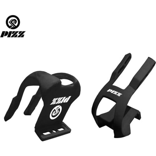 PIZZ Steaps Fixed Tooth Cycling Road Bike Pedal Bracket Bicycle Pedal Belt Anti-Skid Pedal Support Bicycle Toe Strap
