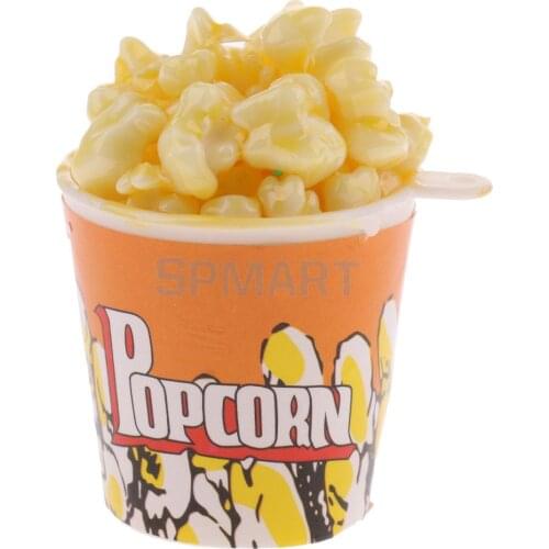 1/6 Scale Snack Food Popcorn Bucket Dollhouse Miniature Action Figure Dolls Accessories