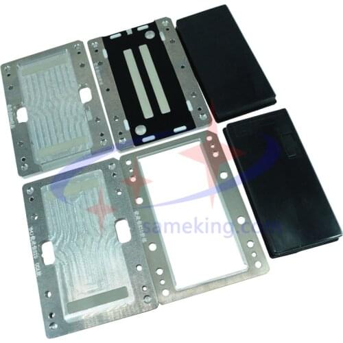 Sameking Vacuum Laminating Mold Curved Edge Screen Mold Set For Samsung Galaxy s8 s9 s10 edge LCD touch screen/oca/glass repairs