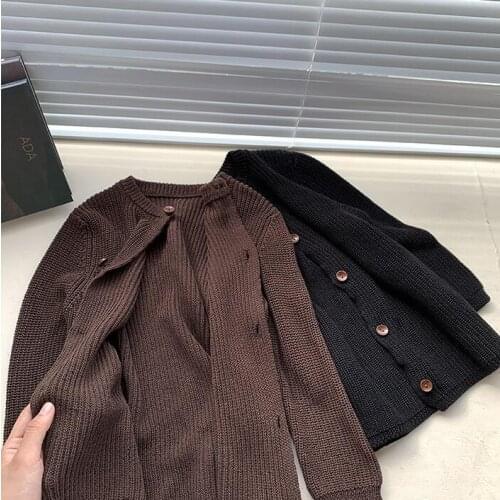 2021 new arrival girls boys knitted sweaters autumn full sleeve fashion kIds cardigan sweater