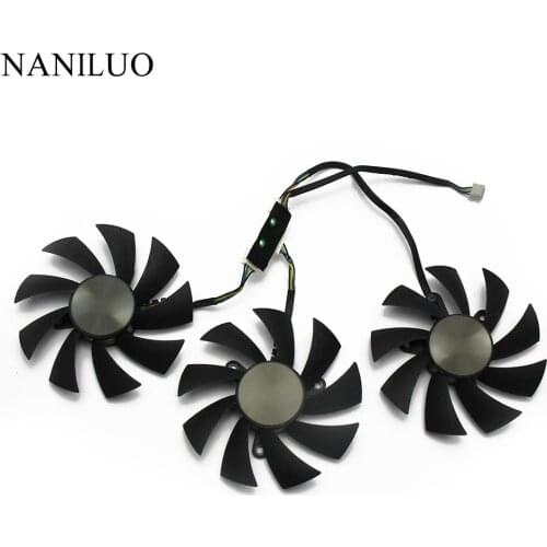 New Original for ZOTAC GTX1080Ti AMP! EXTREME 11G Graphics card cooling fan GA92S2U DC12V 0.46A