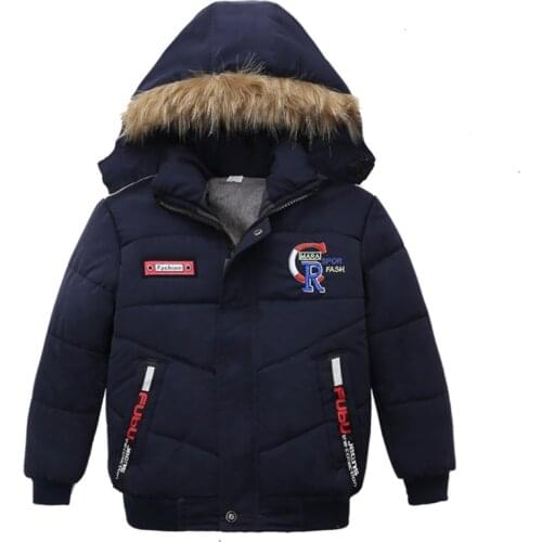 Baby Boys Coat 2020 Winter Jacket For Boys Fashion Hoodies Children Coat Boys clothes Jackets Warm Outerwear for kids clothes