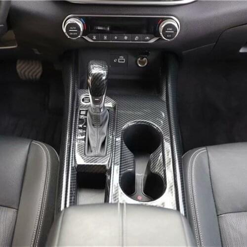 For Nissan Altima Teana 2019 Left Hand Drive Car Gear Shift Knob Panel Frame Trim Styling Auto Molding Interior Accessories